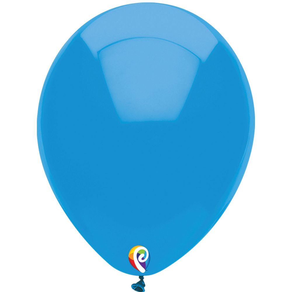 Funsational 12" Ocean Blue Latex Balloons, 50ct