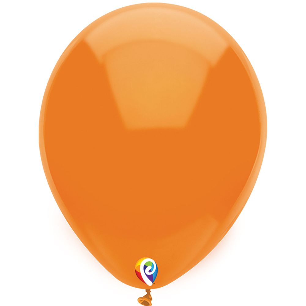 Funsational 12" Orange Latex Balloons, 50ct