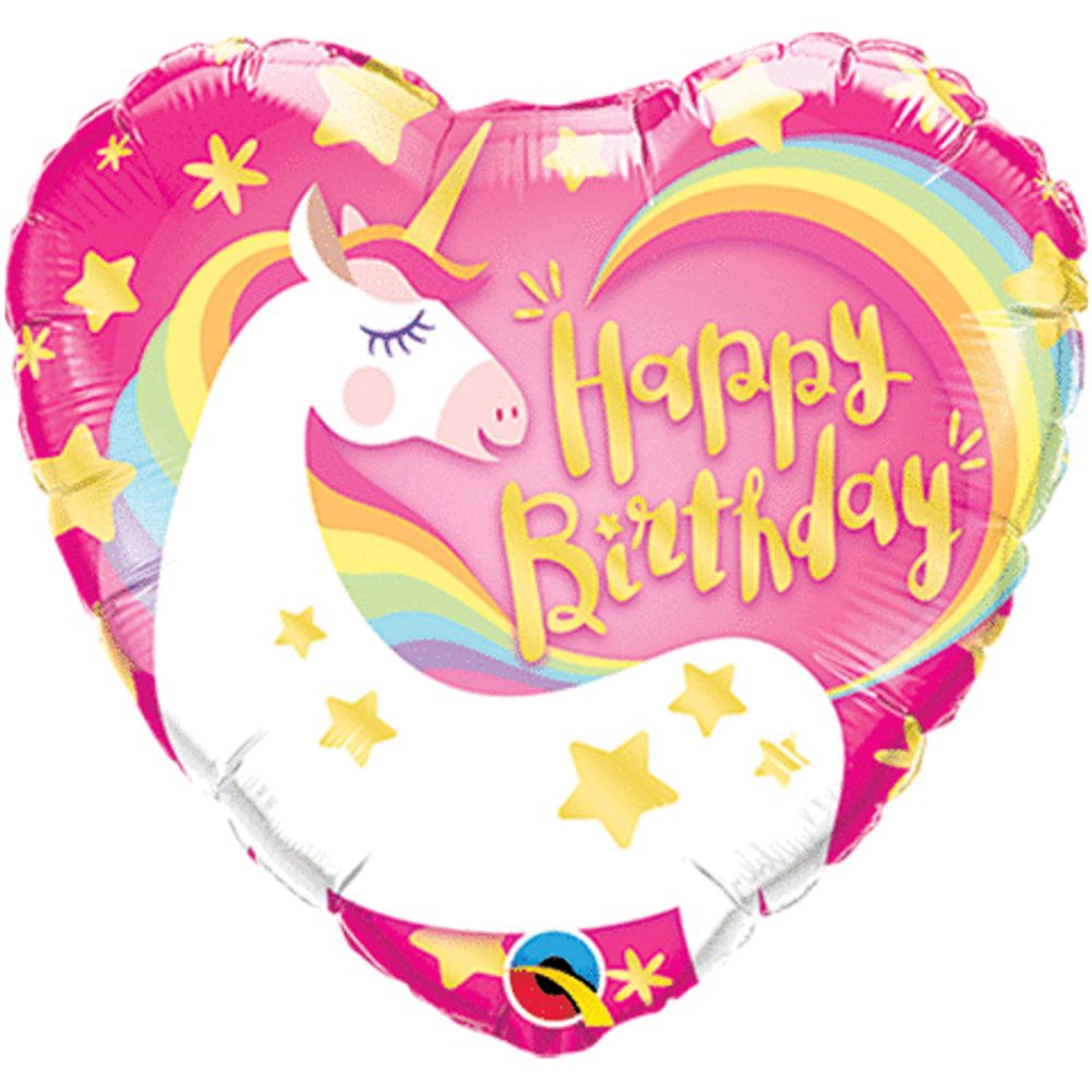 18" BIRTHDAY MAGICAL UNICORN