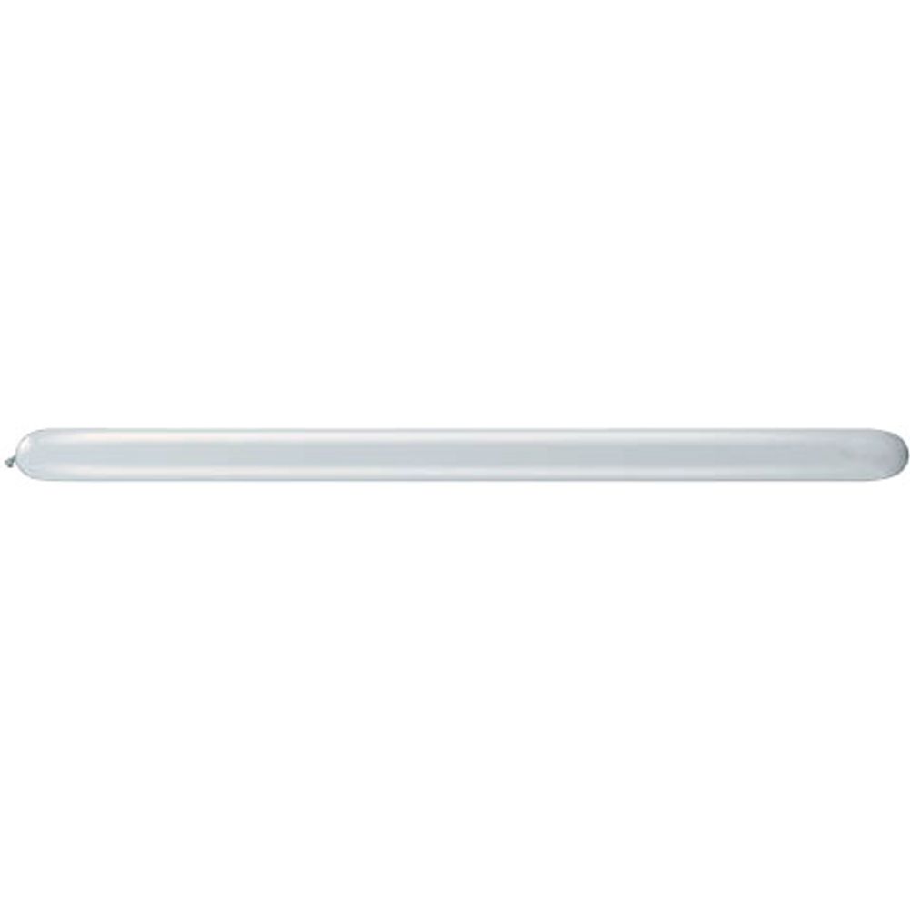 Qualatex 160Q Metallic Silver Balloons (100ct)