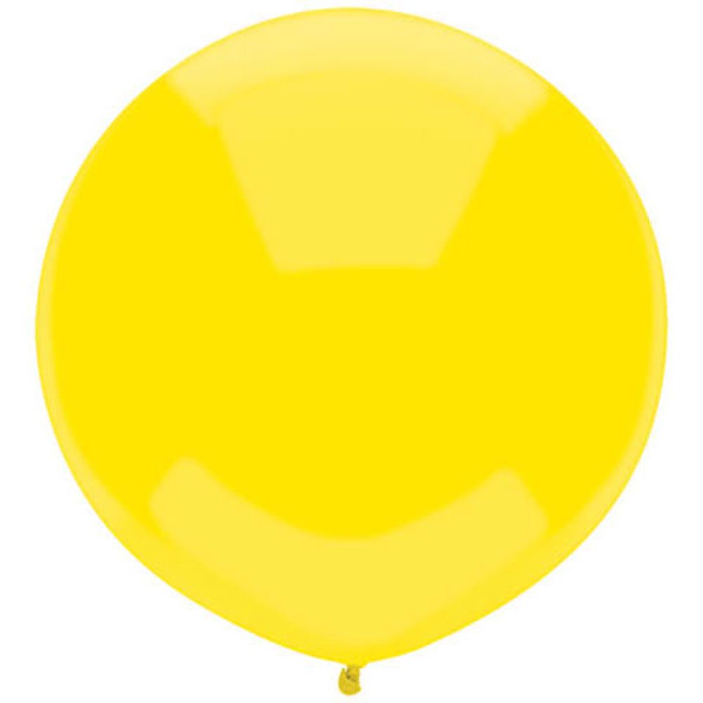 BSA 17" Lemon Yellow Latex Balloons (72ct)