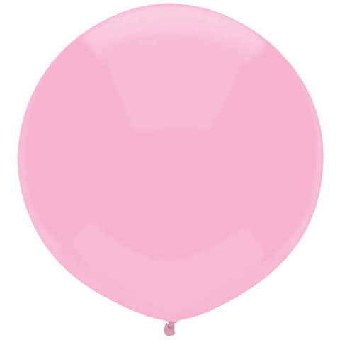 BSA 17" Real Pink Latex Balloons (72ct)