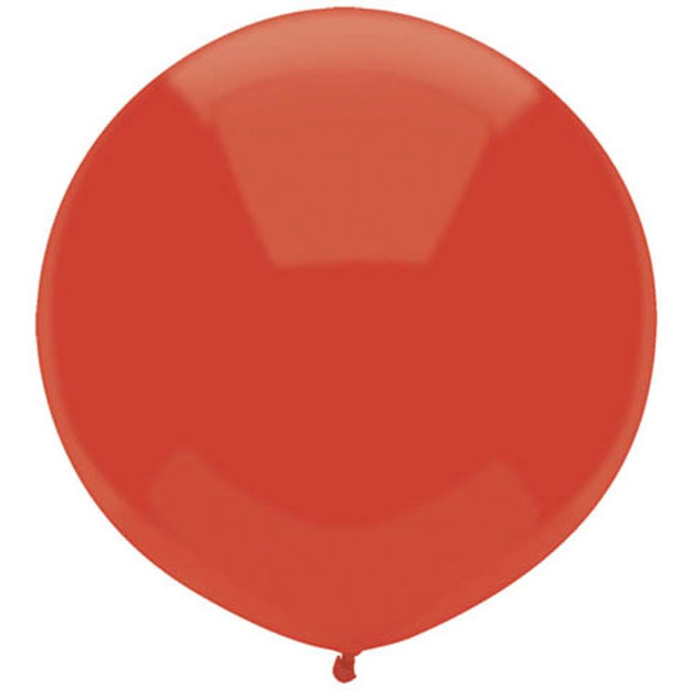 BSA 17" Real Red Latex Balloons (72ct)