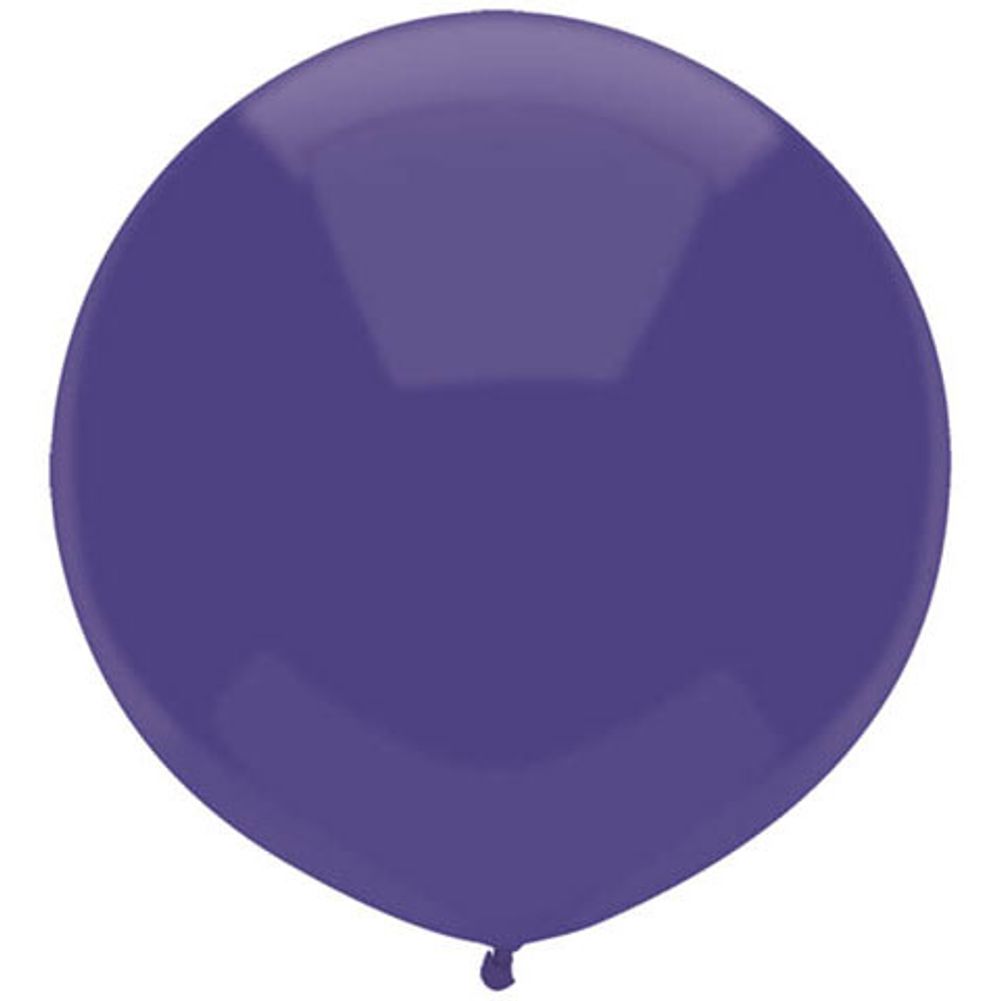 BSA 17" Regal Purple Latex Balloons (72ct)