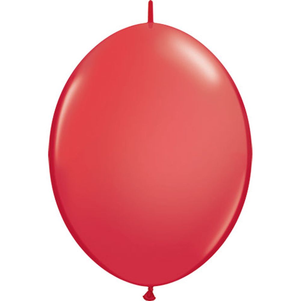 Qualatex 12" Red Quicklink Latex Balloons (50ct)