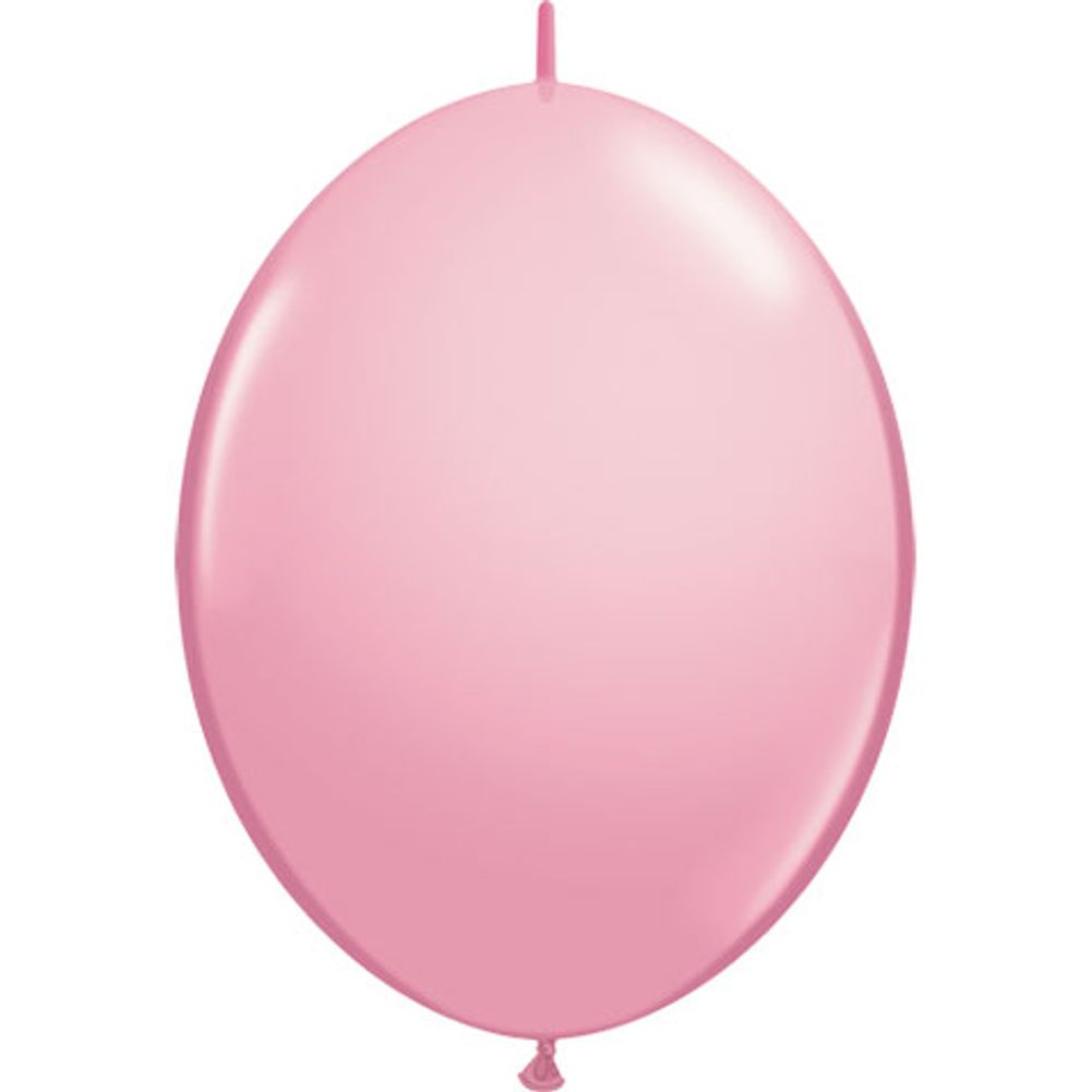 Qualatex 12" Pink Quicklink Latex Balloons (50ct)