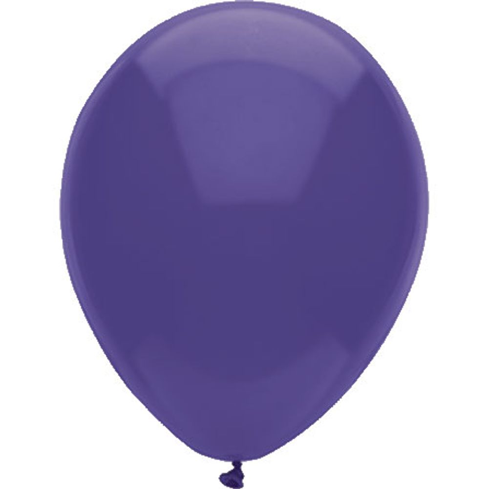 BSA 11" Regal Purple Latex Balloons (100ct)