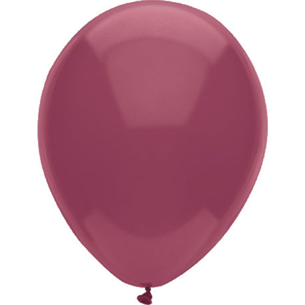 BSA 11" Deep Burgundy Latex Balloons (100ct)