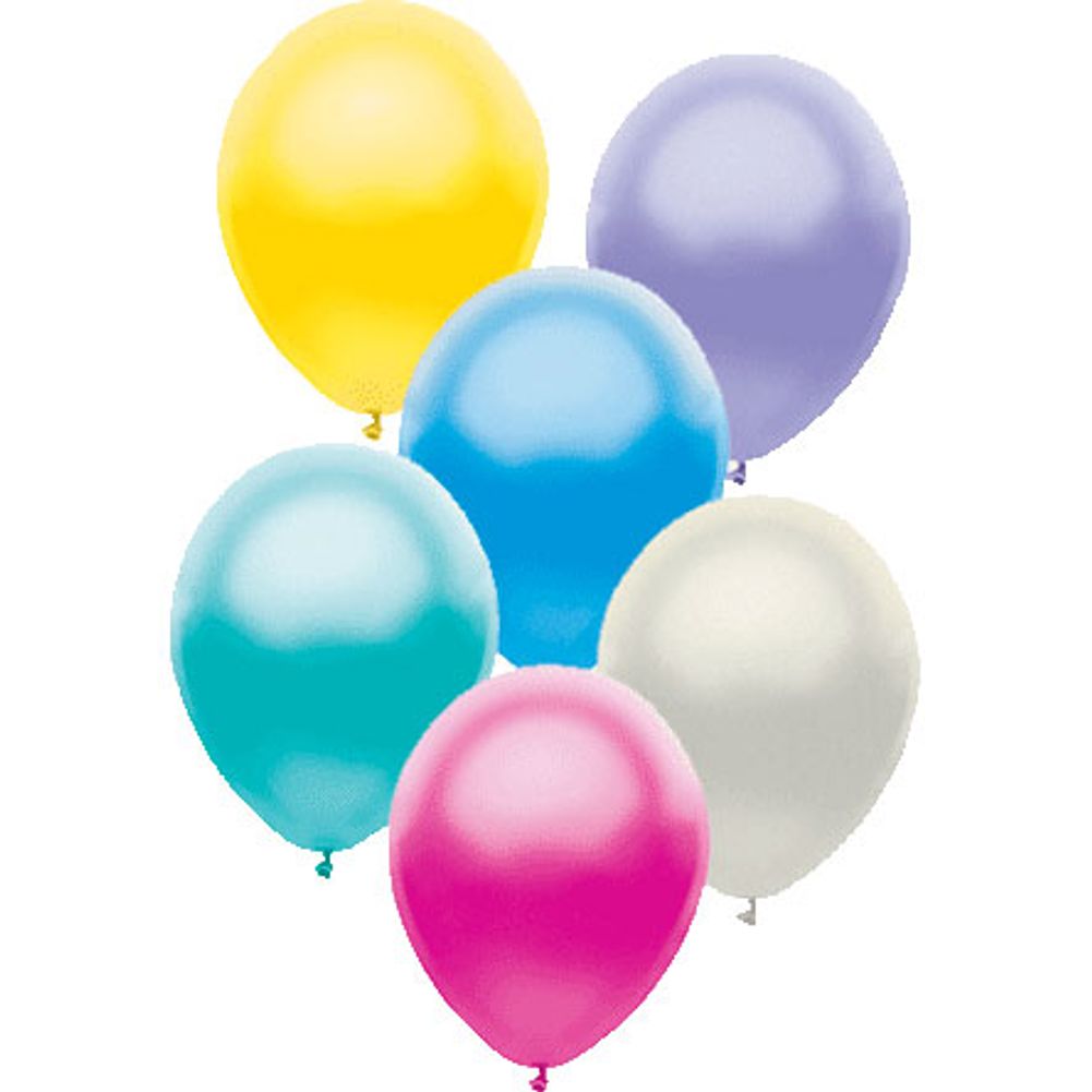BSA 11" Silk Assortment Latex Balloons (100ct)