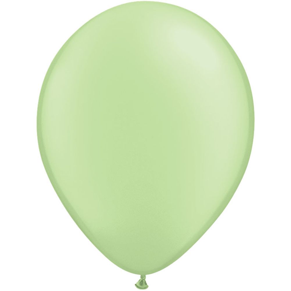 Qualatex 11" Neon Green Latex Balloons (100ct)