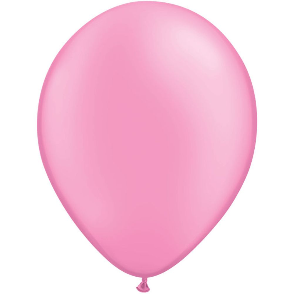 Qualatex 11" Neon Pink Latex Balloons (100ct)