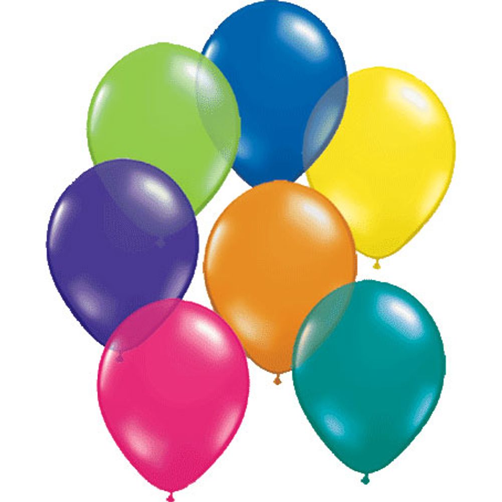 Qualatex 11" Fantasy Assorted Latex Balloons (100ct)