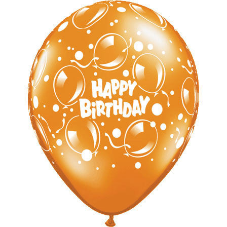 11" Birthday Sparkling Balloon (10 ct)