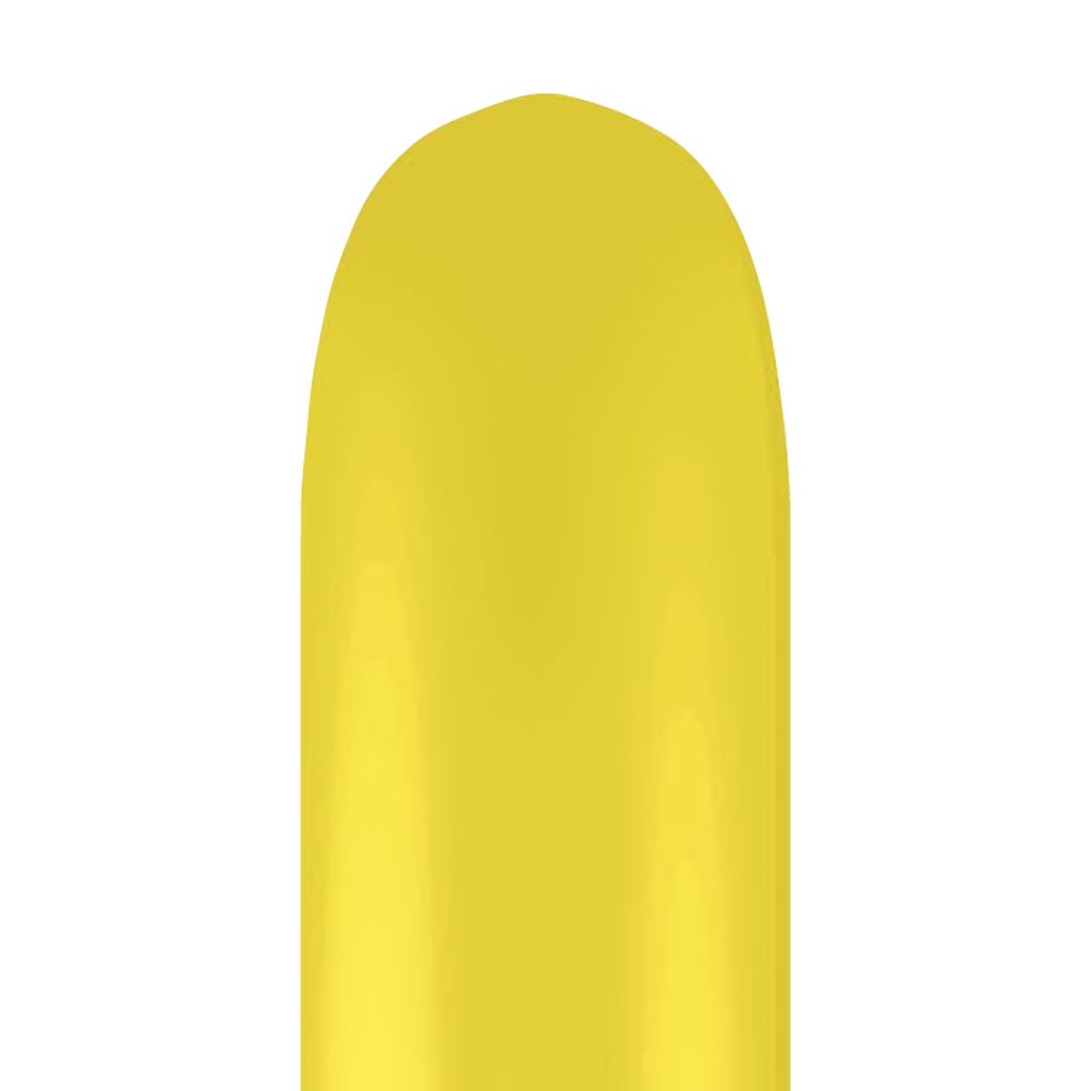 Qualatex 260Q Yellow Tying Balloons (10ct)