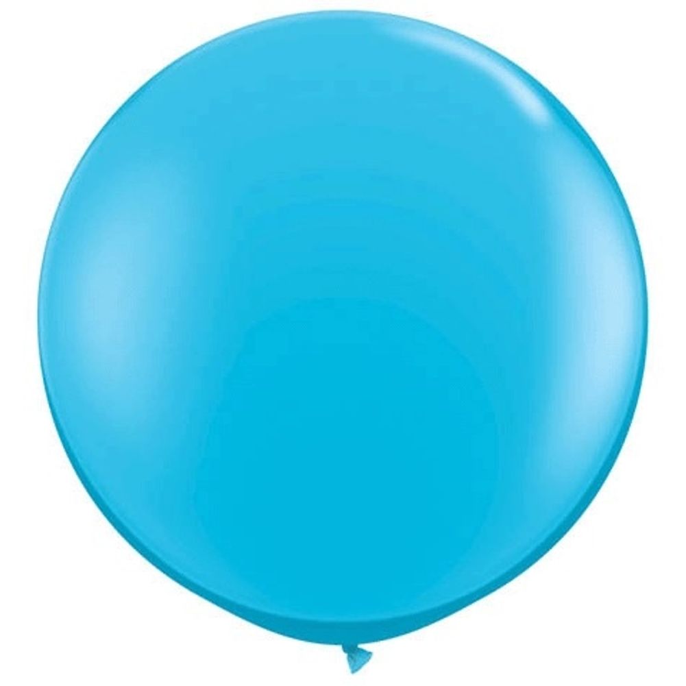 Qualatex 3' Robin's Egg Blue Latex Balloons (2ct)