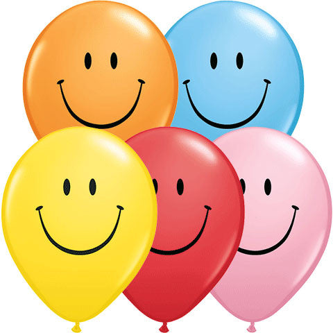 11" Smile Face Around