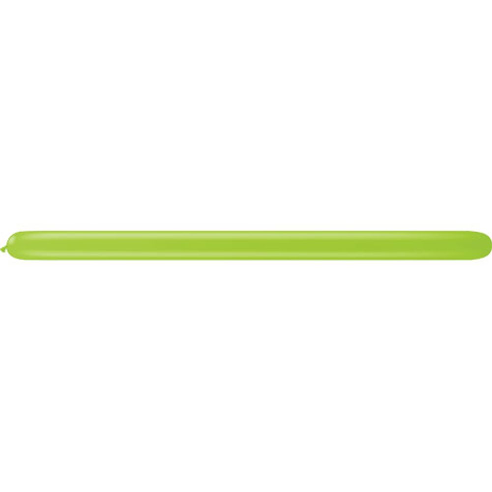 Qualatex 160 Lime Green Tying Balloons (100ct)