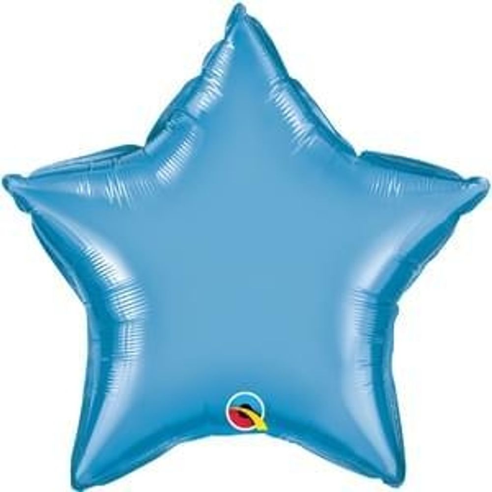 20" CHROME BLUE STAR