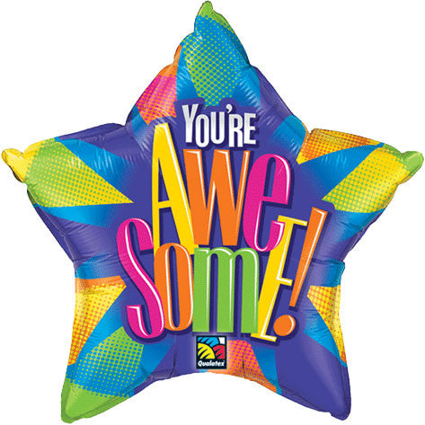 20" You're Awesome Star Shape