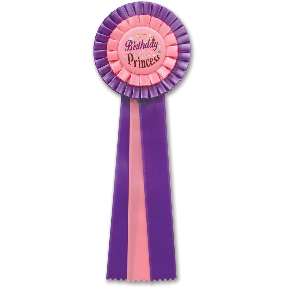 Birthday Princess Deluxe Rosette