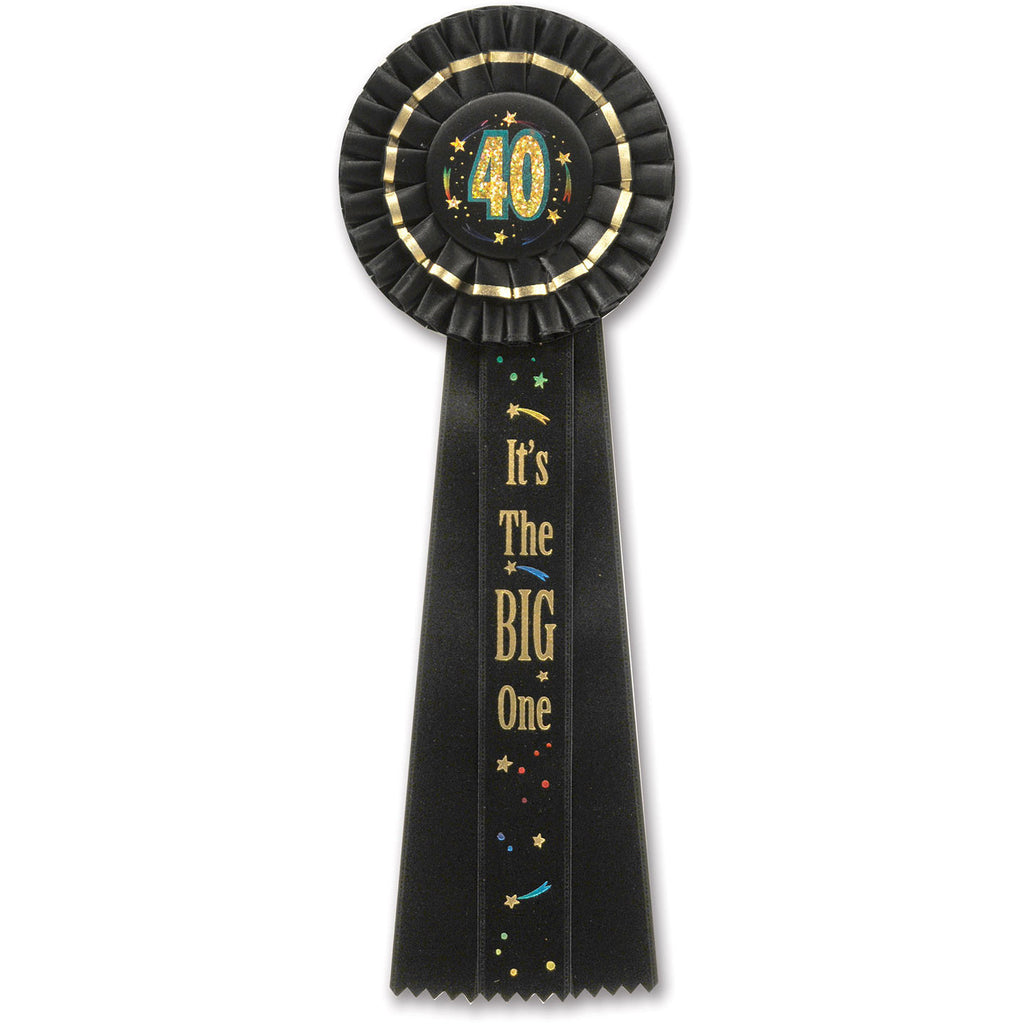 40 It's The Big One Deluxe Rosette