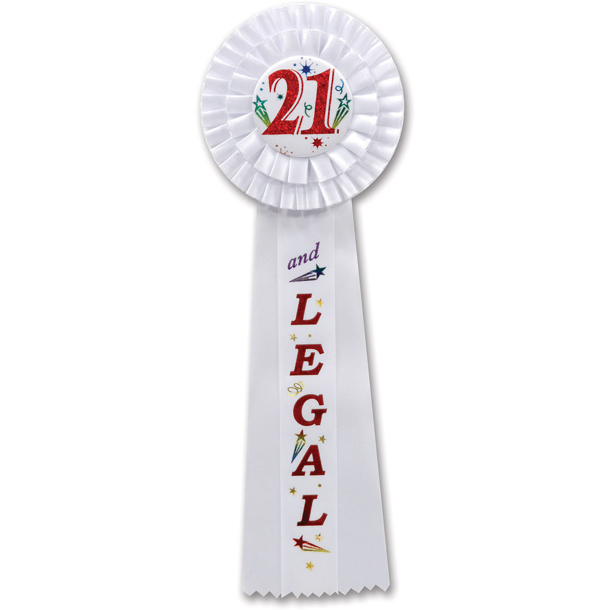 21 & Legal Deluxe Rosette