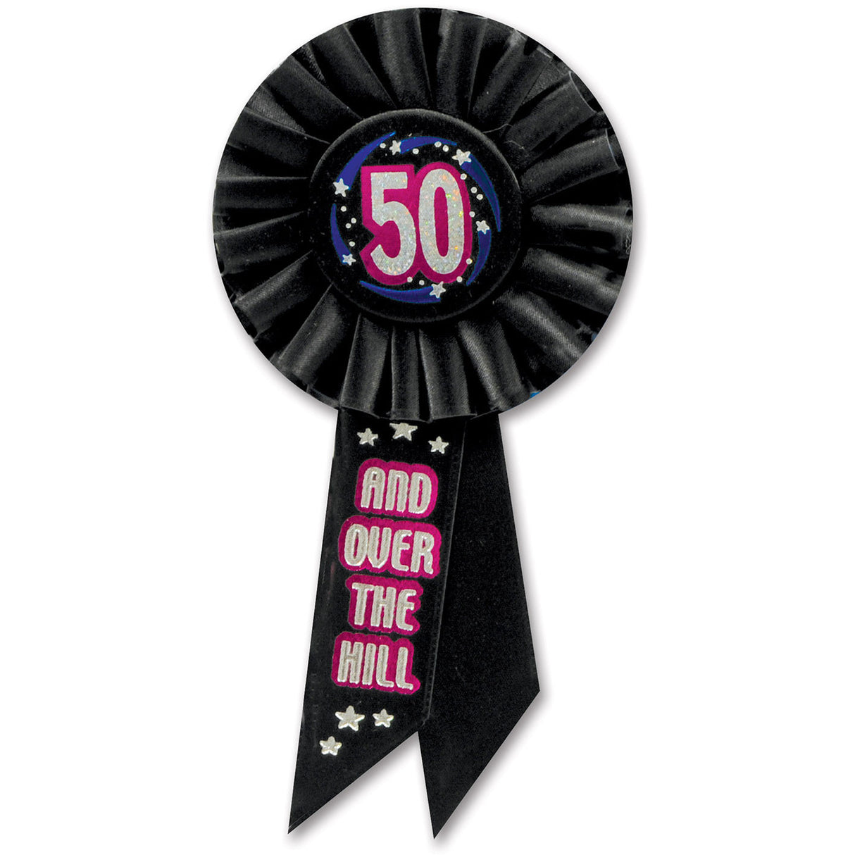 50 & Over-The-Hill Rosette