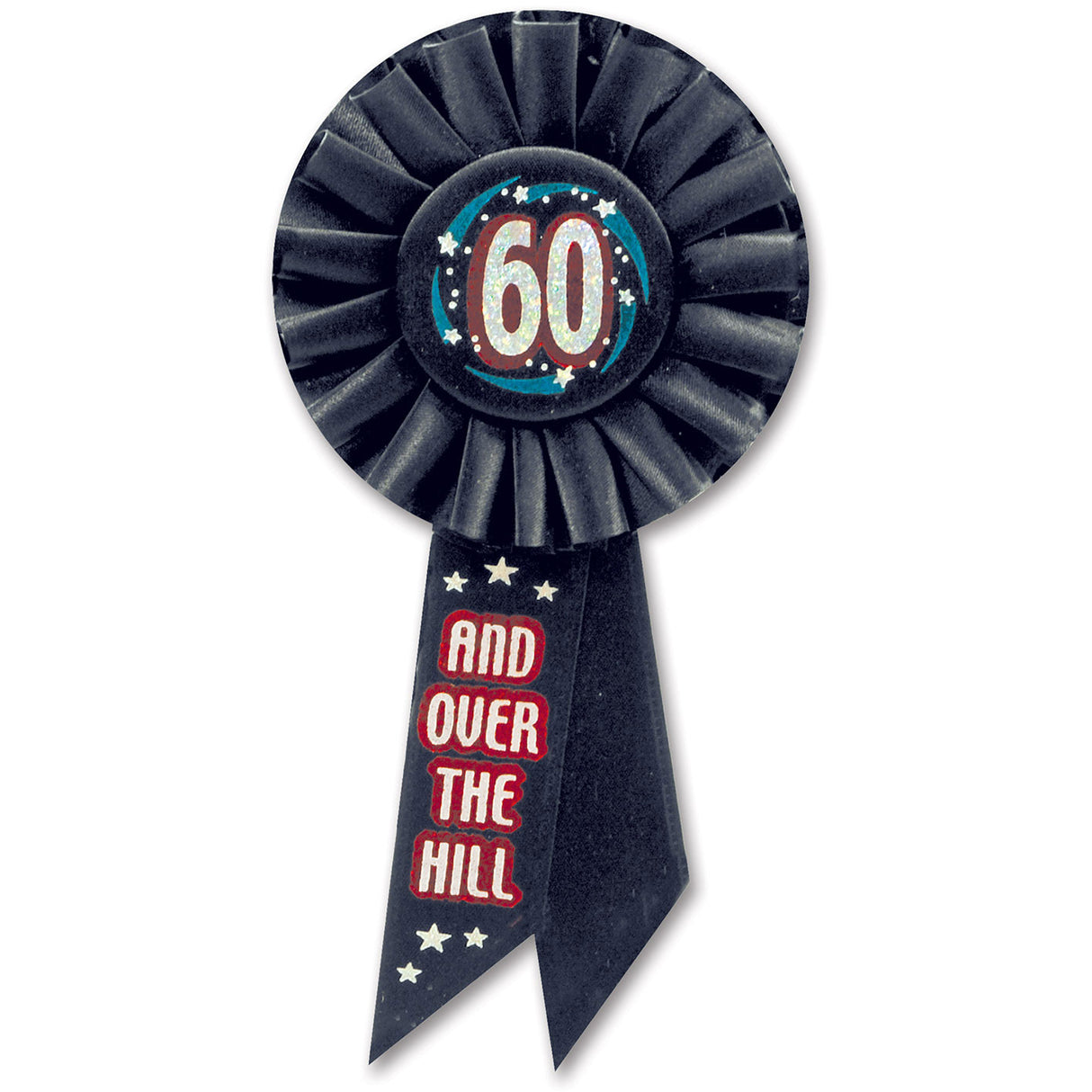 60 & Over-The-Hill Rosette