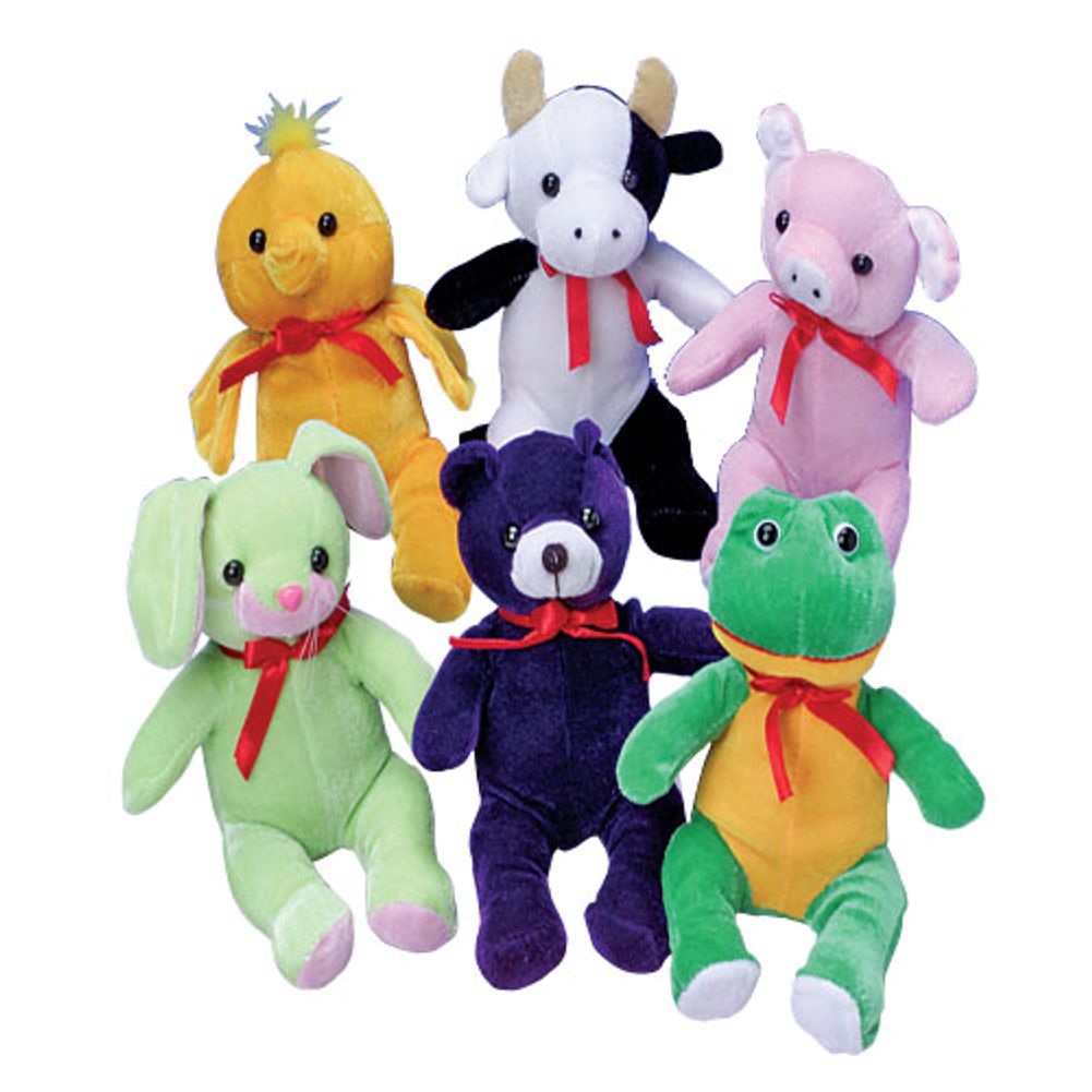 Plush Assorted Animals