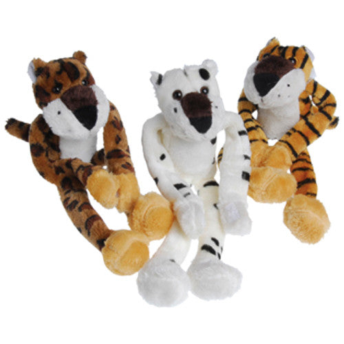Plush Wild Animals with Velcro Hands