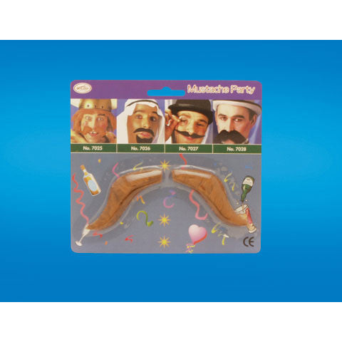 Viking Moustache Red