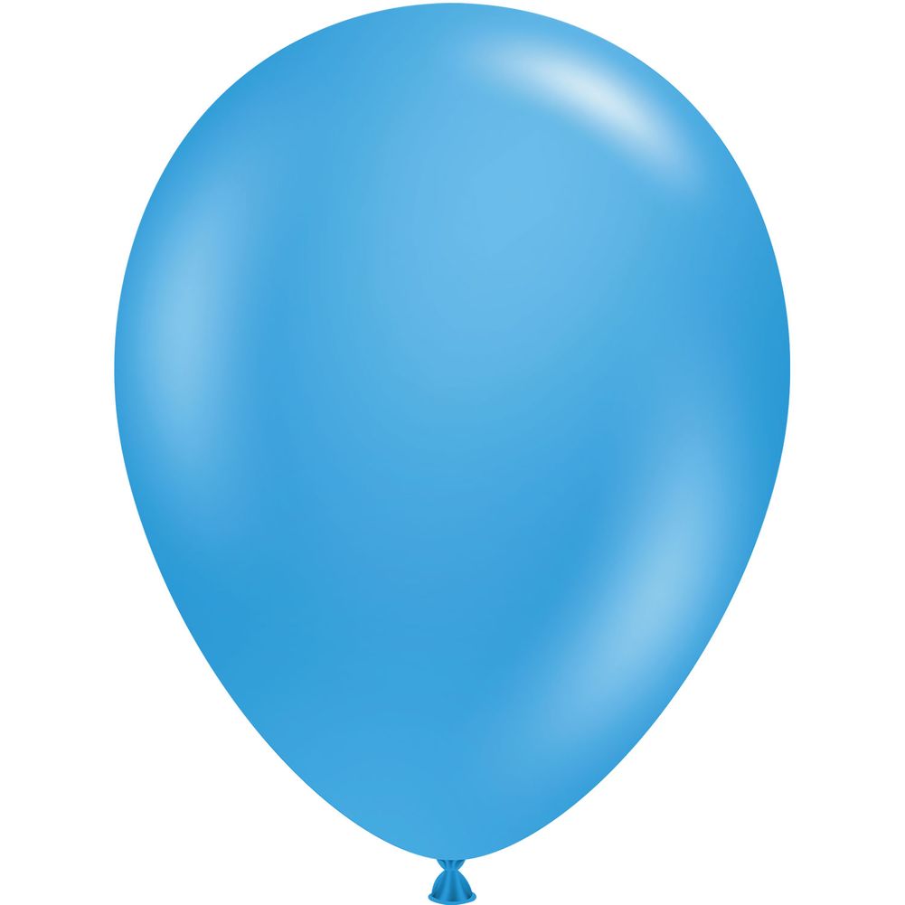 Tuftex 11" Blue Standard Latex Balloons (100ct)