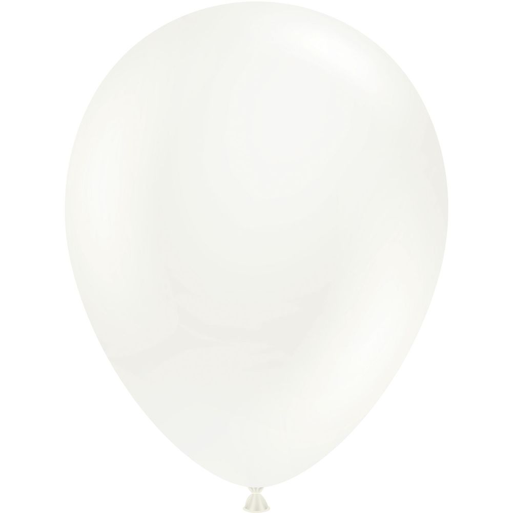 Tuftex 11" White Standard Latex Balloons (100ct)