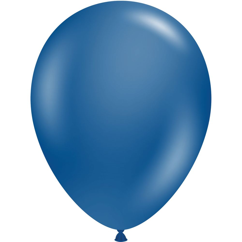 Tuftex 11" Crystal Sapphire Blue Latex Balloons (100ct)