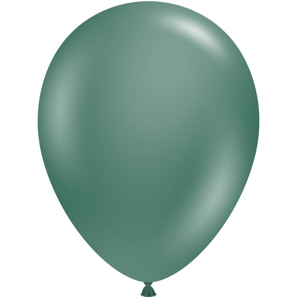 Tuftex 11" Evergreen Pastel Latex Balloons (100ct)