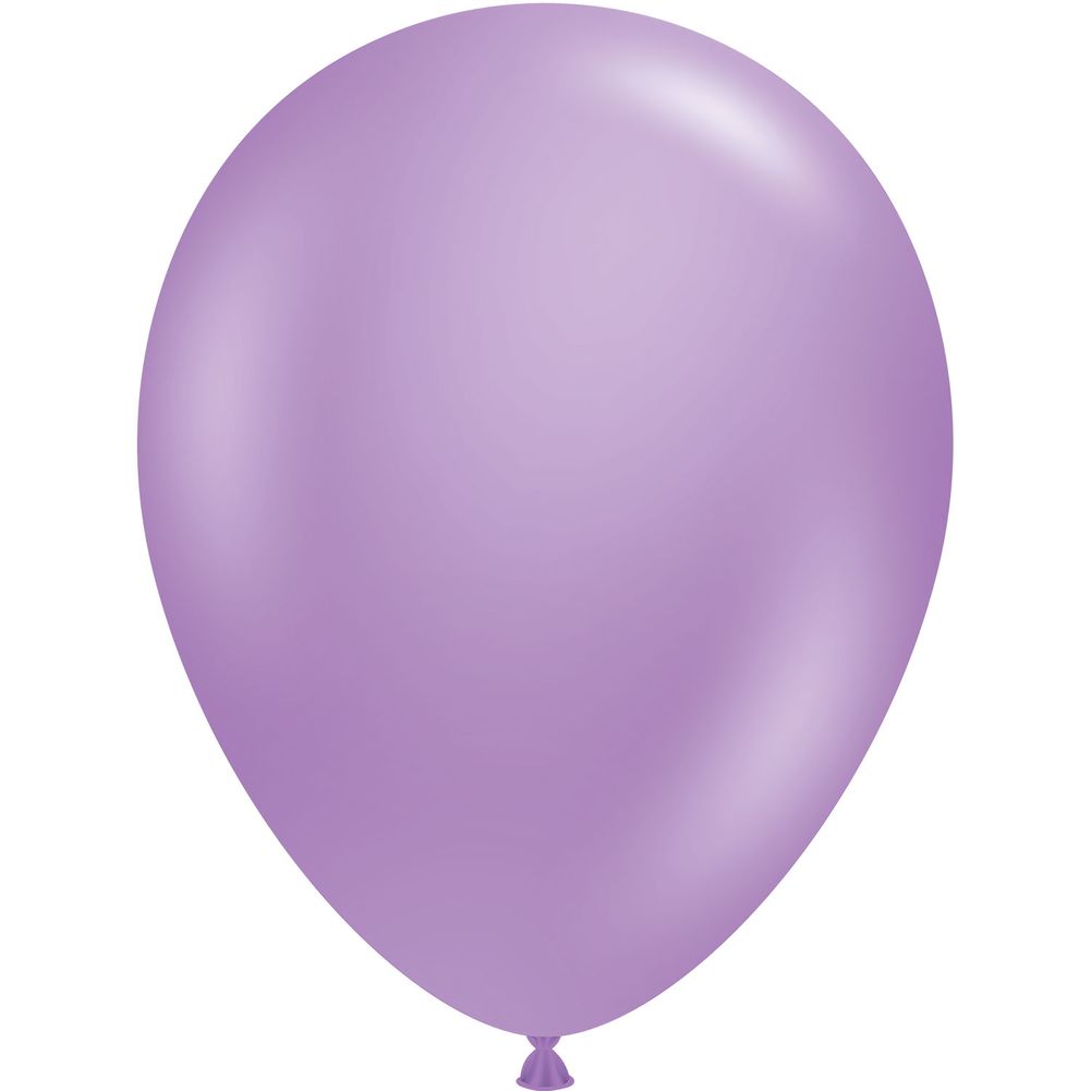 Tuftex 11" Lavender Pastel Latex Balloons (100ct)