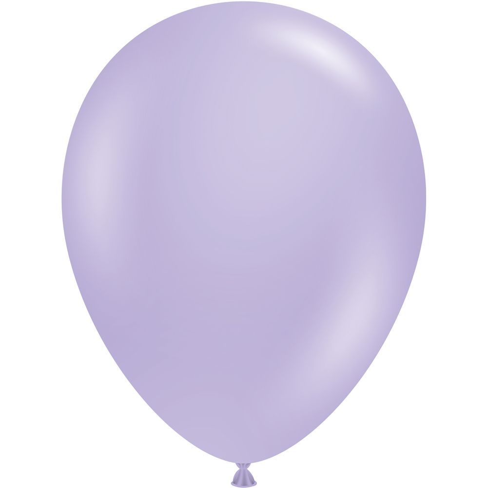 Tuftex 11" Blossom Light Purple Latex Balloons (100ct)
