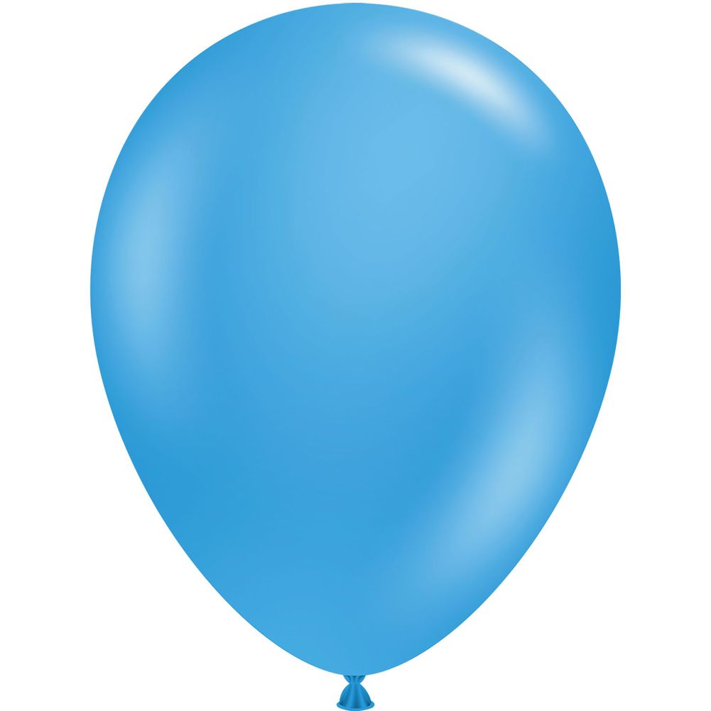 Tuftex 5" Blue Standard Latex Balloons (50ct)