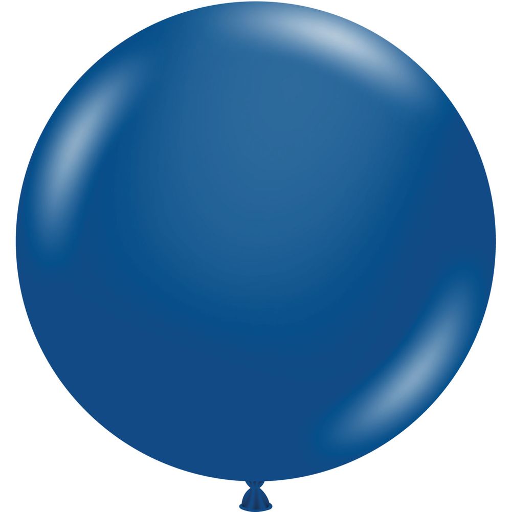 Tuftex 17" Crystal Sapphire Blue Latex Balloons (50ct)