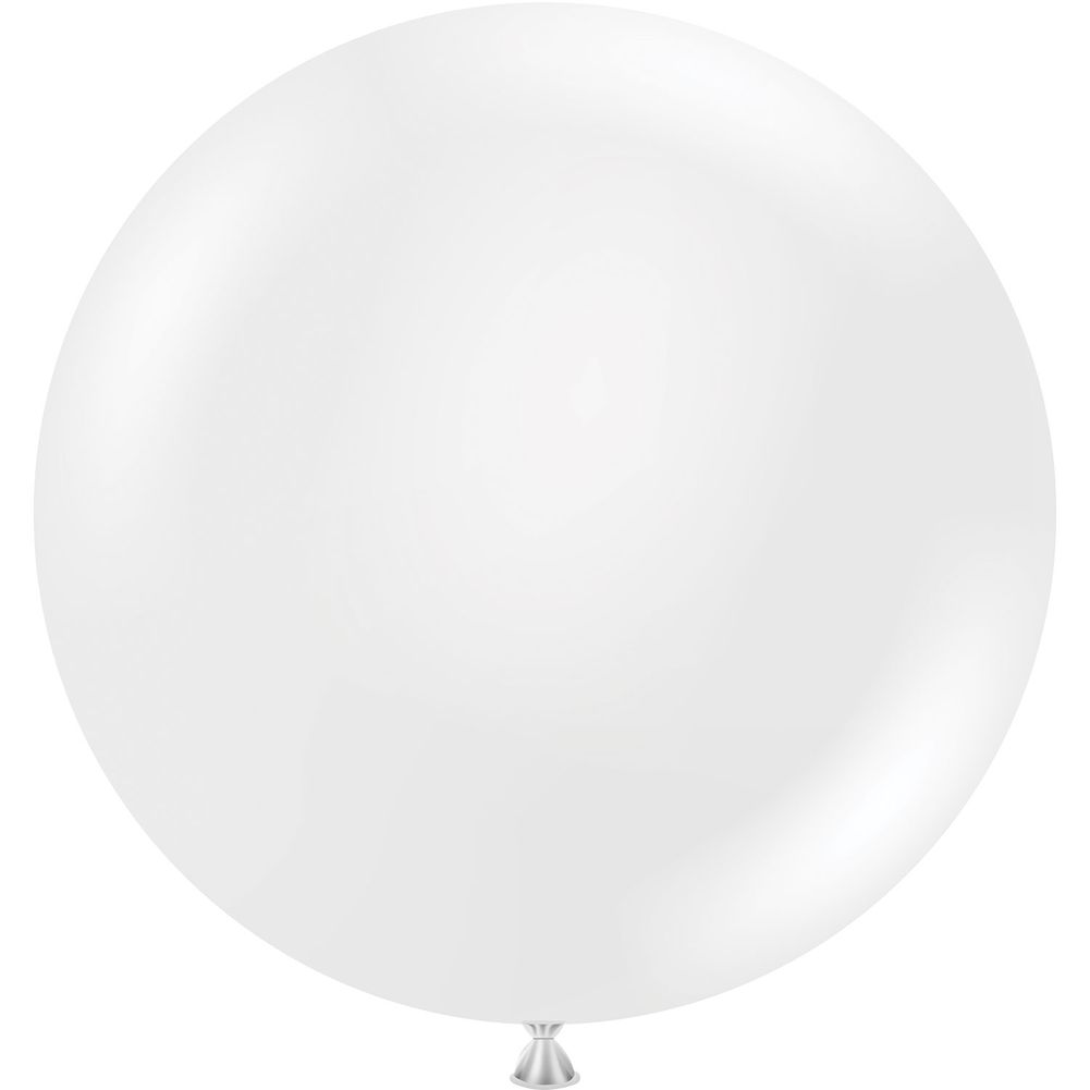 Tuftex 24" Crystal Clear Latex Balloons (25ct)