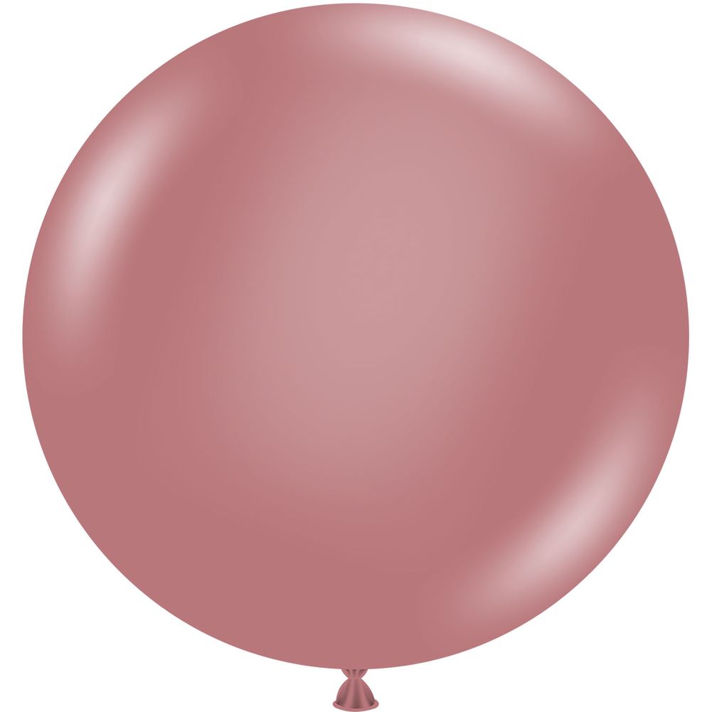 Tuftex 24" Canyon Rose Pastel Latex Balloons (25ct)