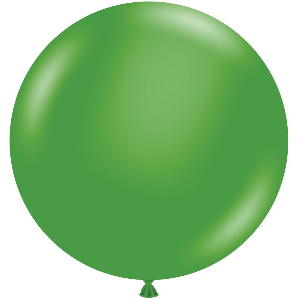 Tuftex 36" Green Standard Latex Balloons (10ct)