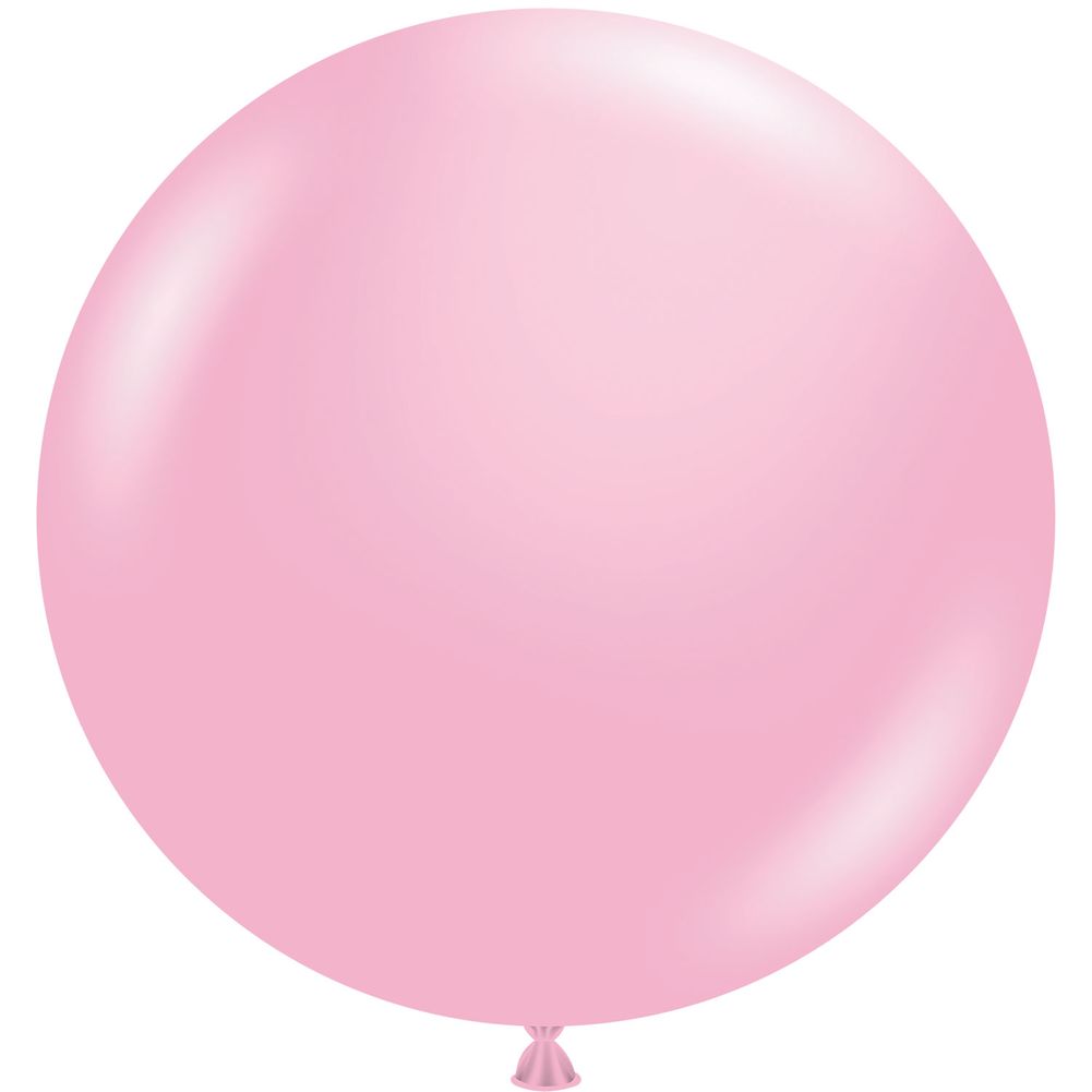Tuftex 36" Baby Pink Pastel Latex Balloons (10ct)