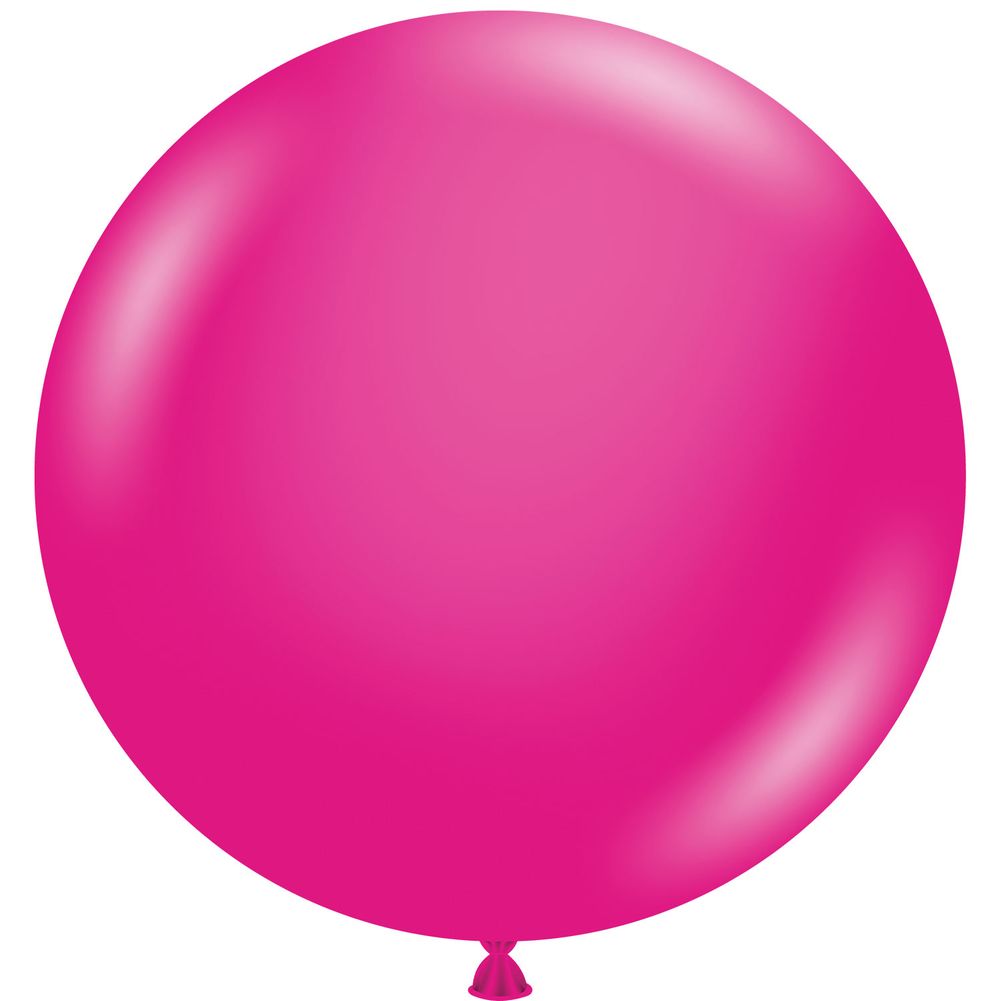 Tuftex 36" Hot Pink Pastel Latex Balloons (10ct)