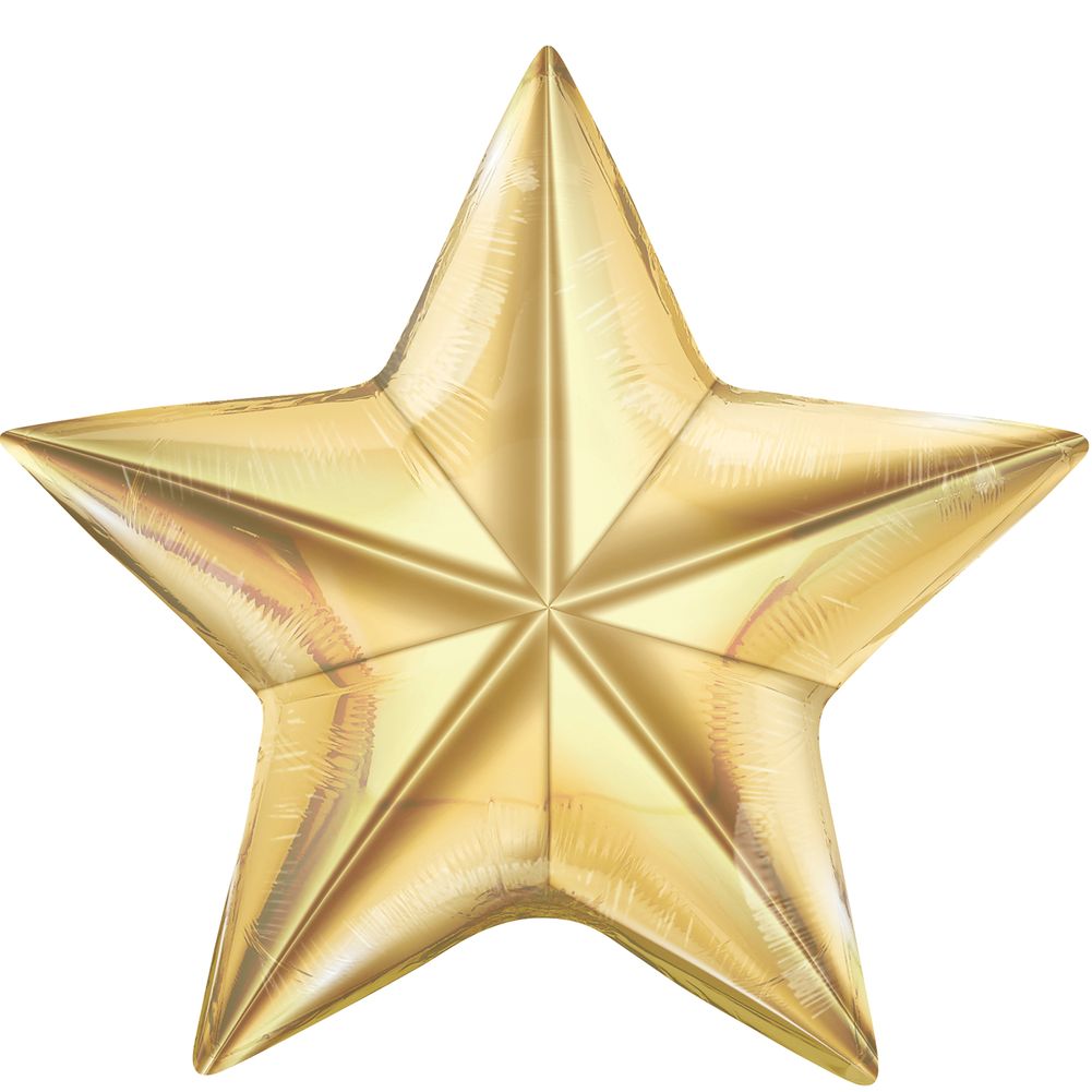 24" GLAMOROUS GOLD STAR