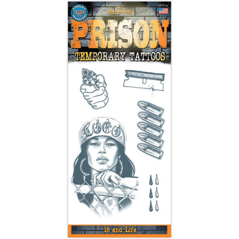 Prison 18 And Life Costume Kit