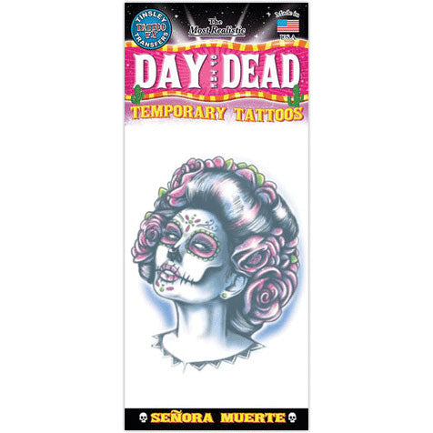 Senora Merte Day Of The Dead Tattoo