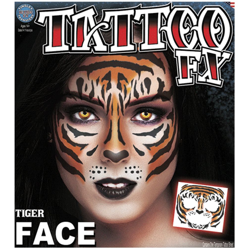 TIGER COSTUME FACE KIT