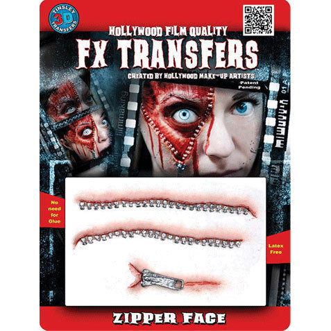 ZIPPER FACE FX TRANSFER