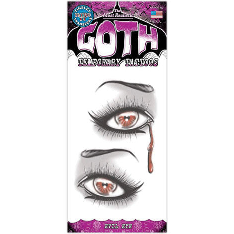 Evil Eye Temporary Tattoo